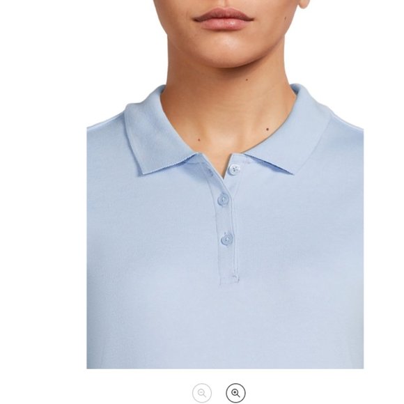 Wonder Nation Juniors School Uniform Polo Shirt with Short Sleeves - Picture 4 of 4